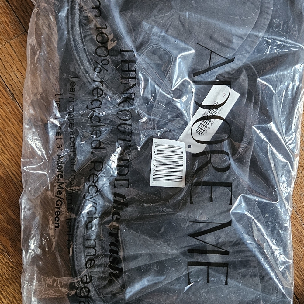 Adore Me Black 1 Piece bathing suit Keyhole Front Cross Strap Back BNWT S M L - Picture 4 of 7